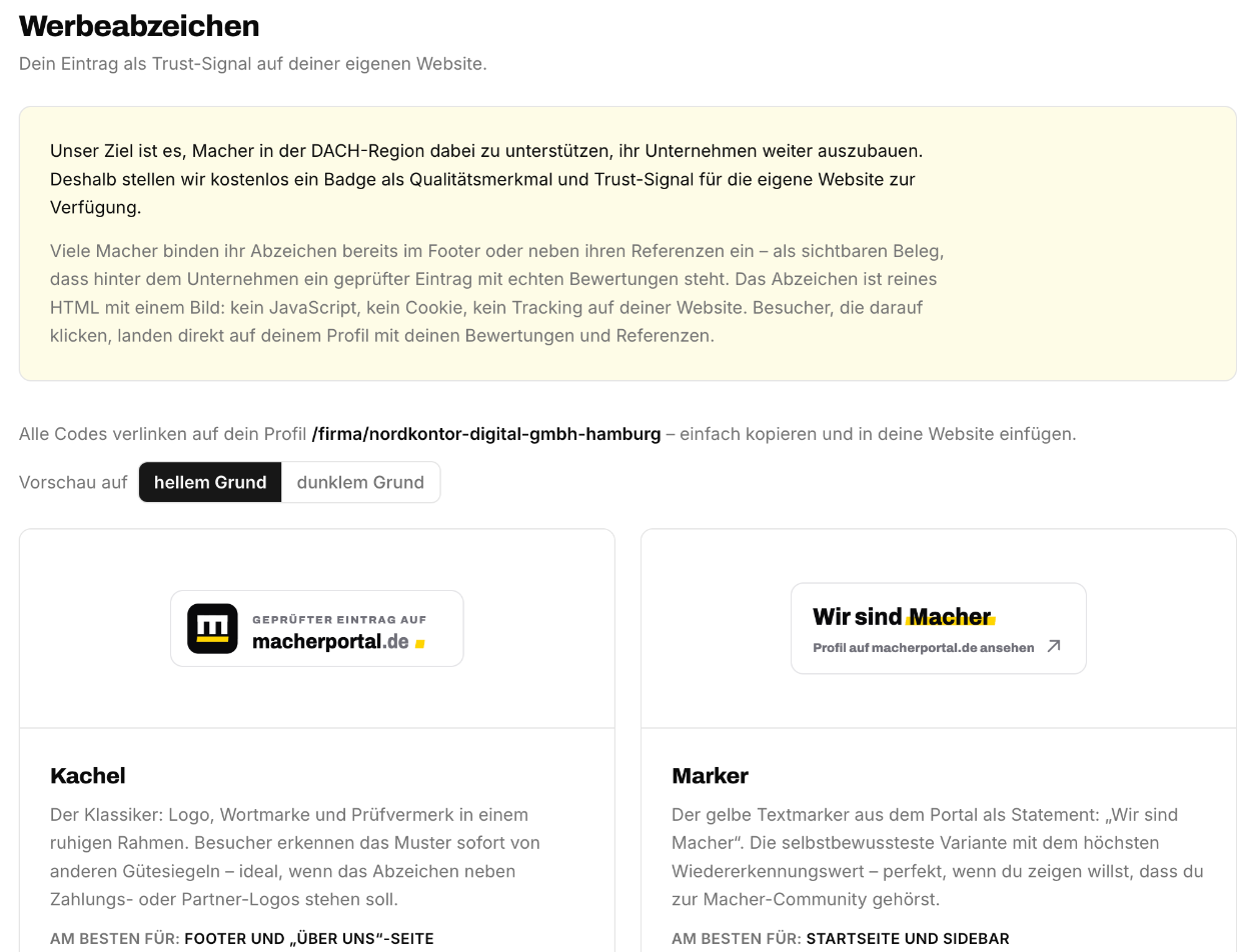 werbeabzeichen