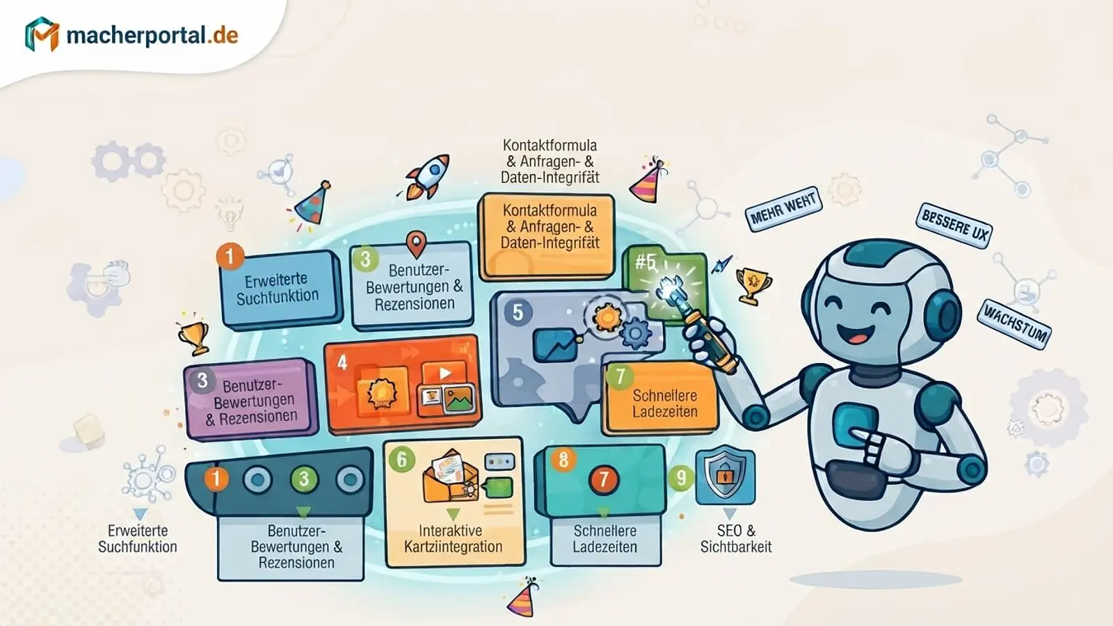 Wie ich die 10 besten Features meines digitalen Online-Verzeichnisses verbessere